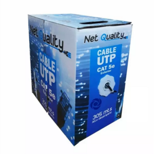 Cable UTP Bobina 305 Mts Cat 5E Vaina Simple EXTERIOR