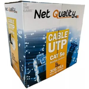 Cable UTP Bobina 305 Mts Cat 5E Vaina Doble