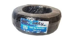 Cable UTP Bobina 100 Mts Cat 5E Vaina Simple