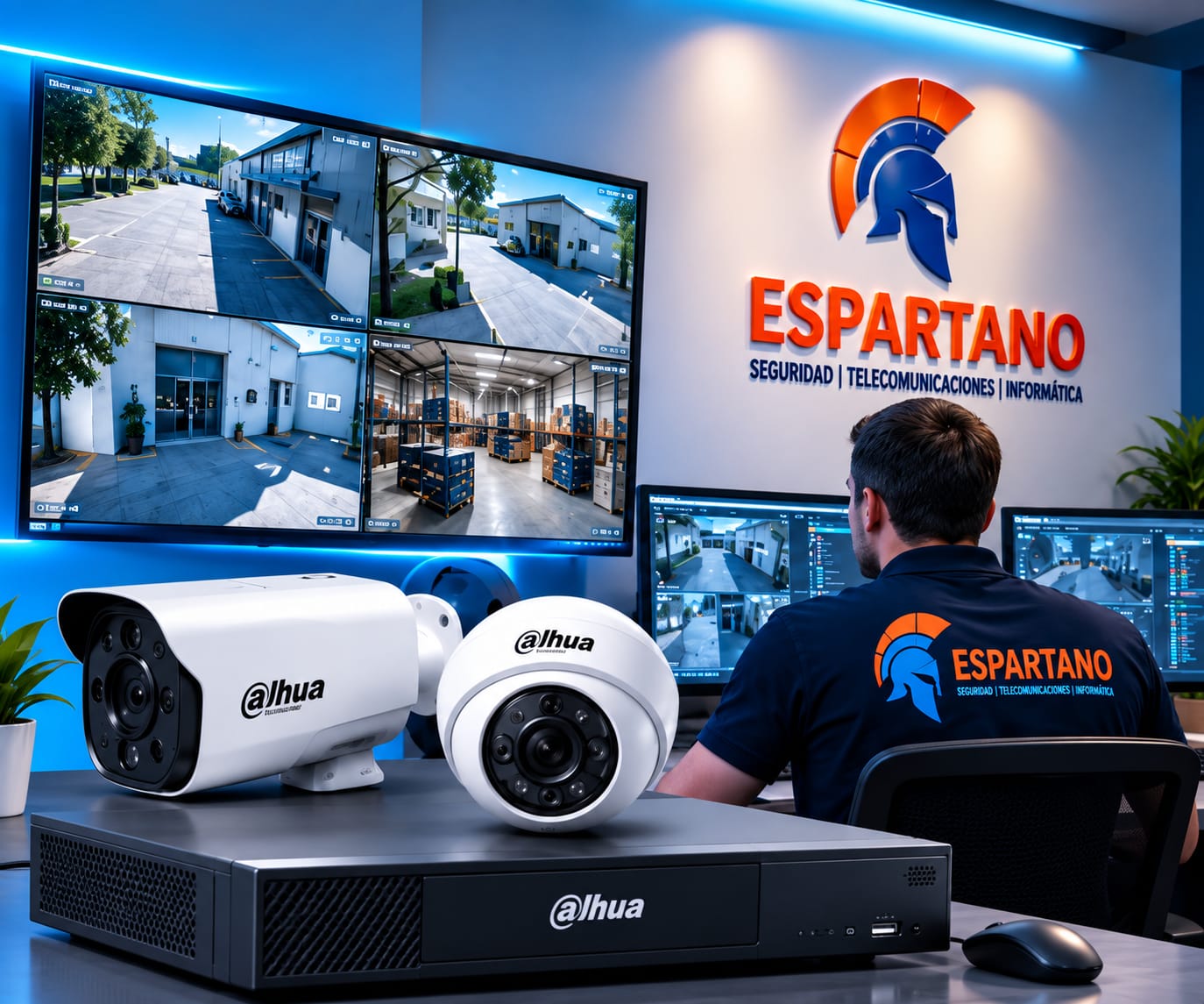 Sistemas de videovigilancia Espartano
